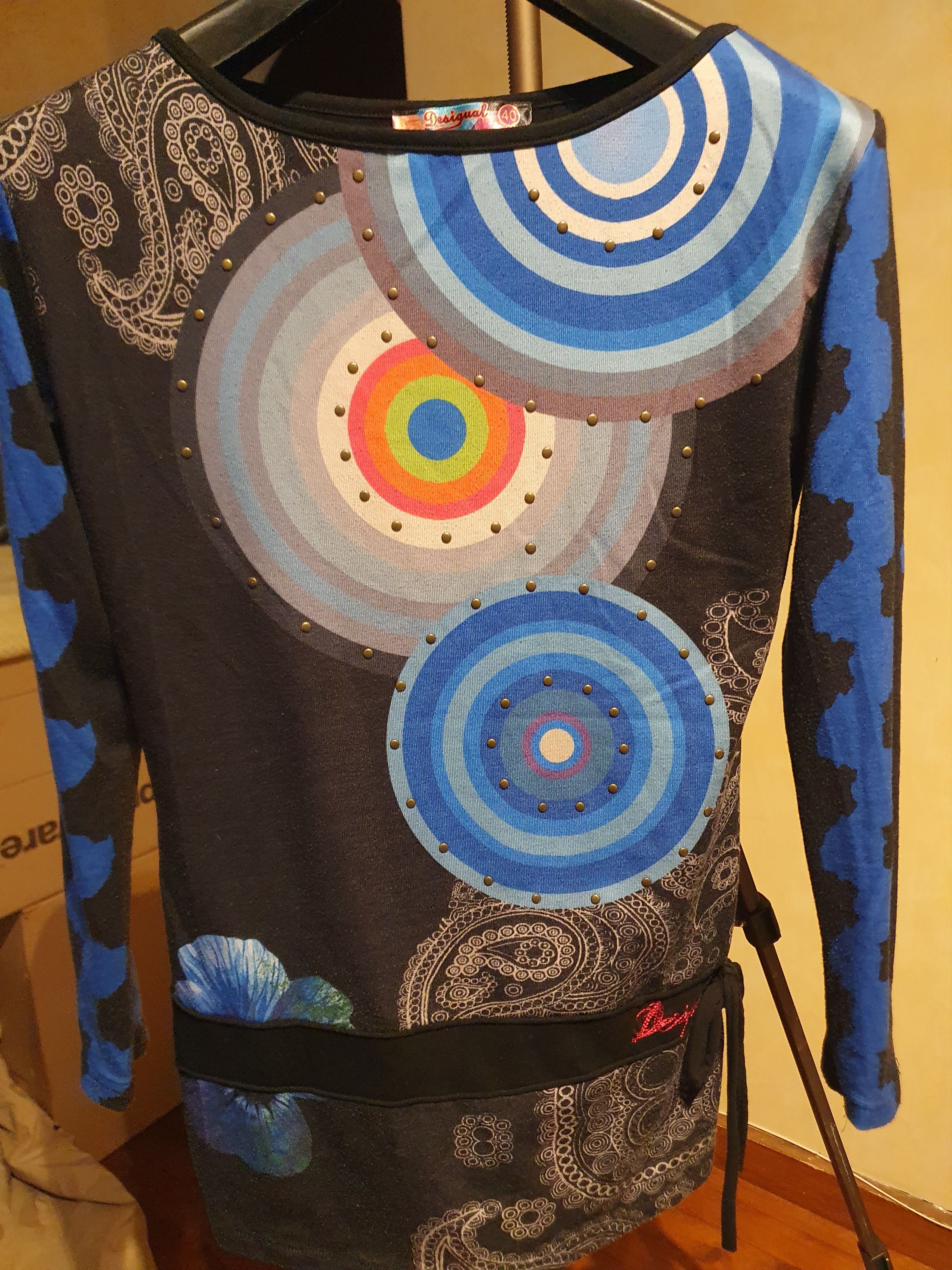 Desigual Desiqual Long Sleeve Top Vintage Y2K sz 40 Size S / US 4 / IT 40 - 6 Thumbnail