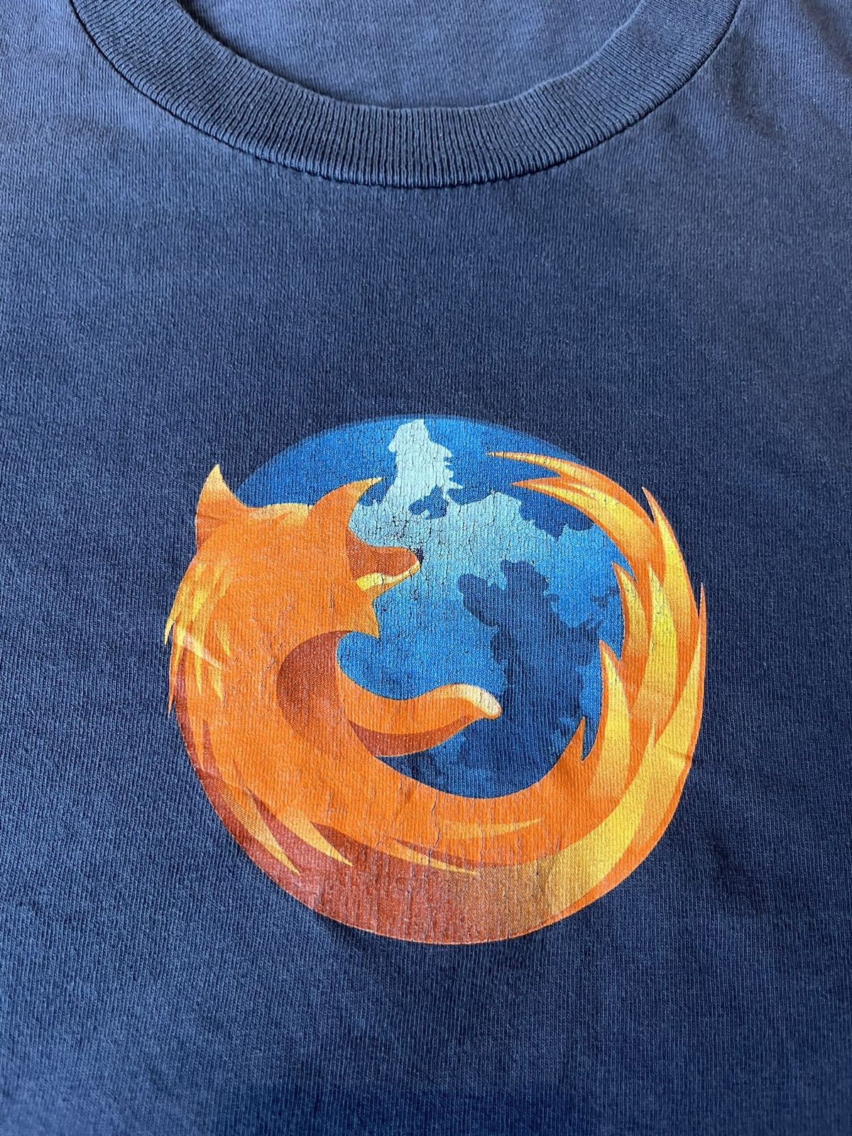 Other × Vintage Vintage Firefox rediscover the web T-shirt Size US XL / EU 56 / 4 - 7 Thumbnail