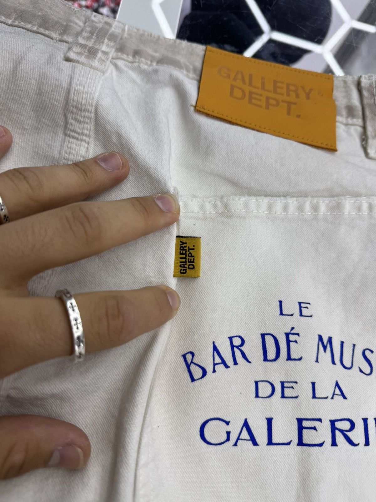 Gallery Dept. Gallery Dept LE BAR DÉ MUSIC DE LA GALERIE Painted Flares Size US 32 / EU 48 - 13 Thumbnail