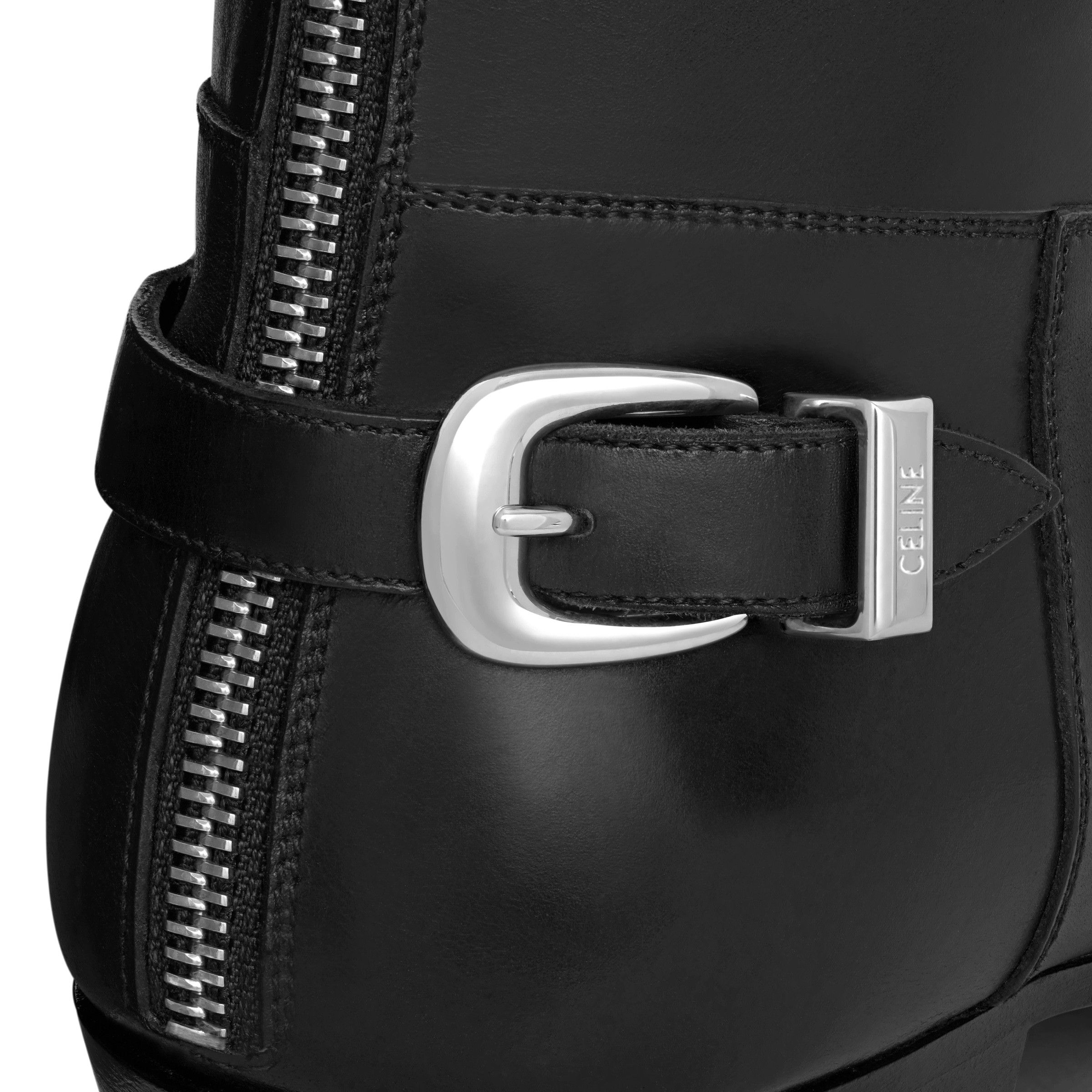 Celine 358473174C.38NO Drugstore Back Buckle Zipped Boot Size US 11 / EU 44 - 4 Thumbnail