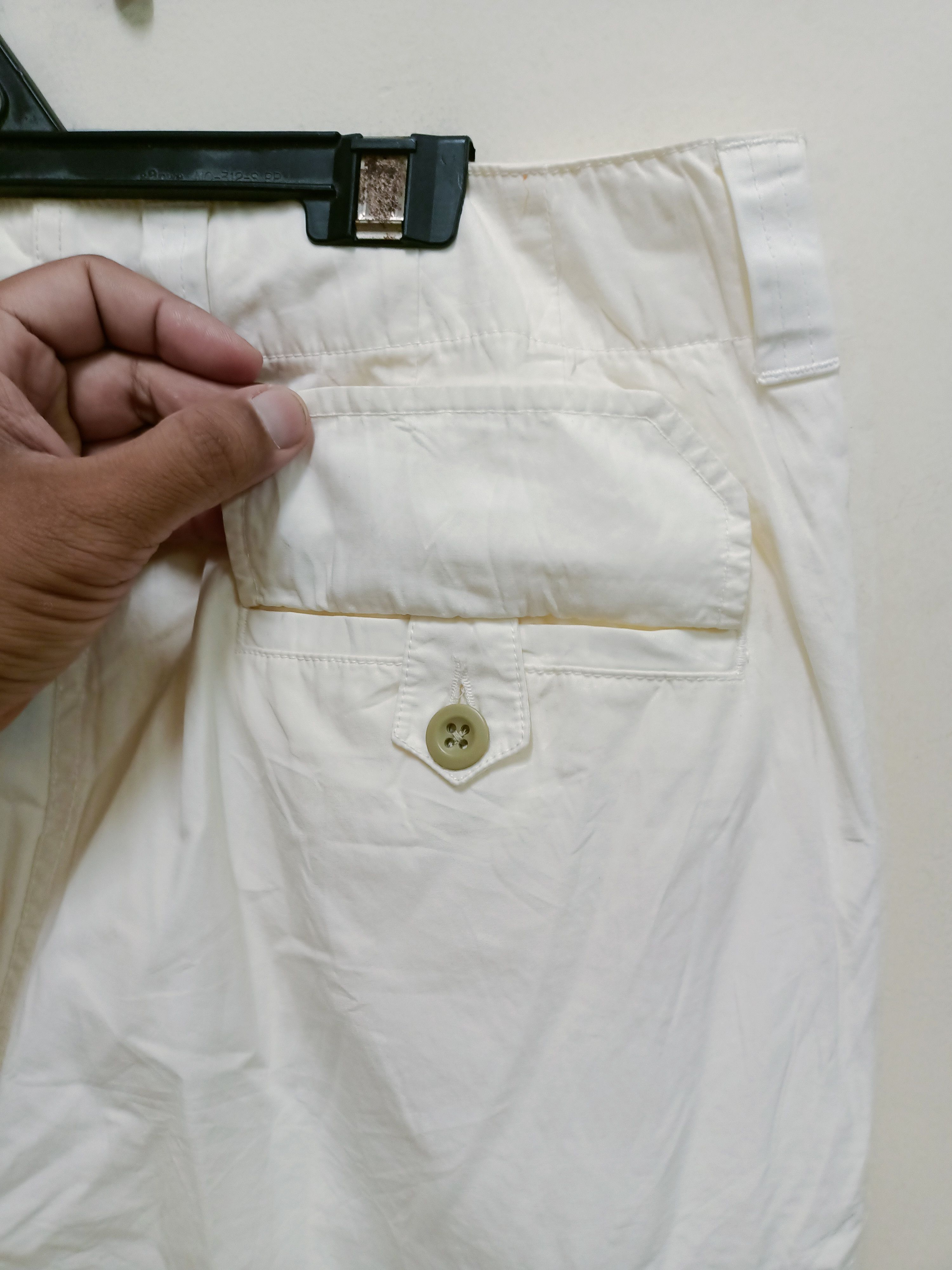 Polo Ralph Lauren × Ralph Lauren Polo Ralph Lauren white colour cargo pants Size US 35 - 6 Thumbnail