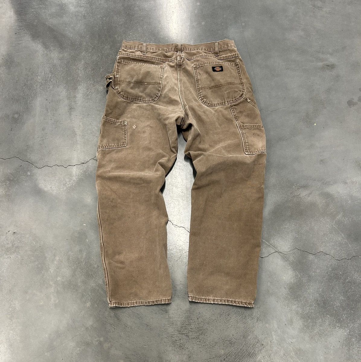 Dickies Brown canvas dickies carpenter pants Size US 36 / EU 52 - 2 Thumbnail
