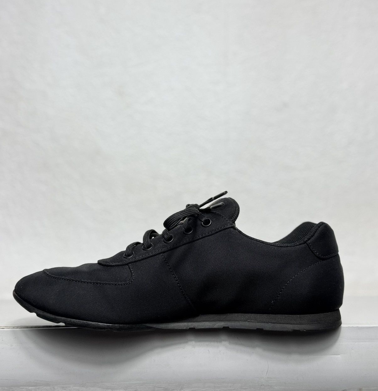 Prada Prada Red Tab Luxury Black Casual Shoes Sneakers Size US 9 / EU 42 - 3 Thumbnail