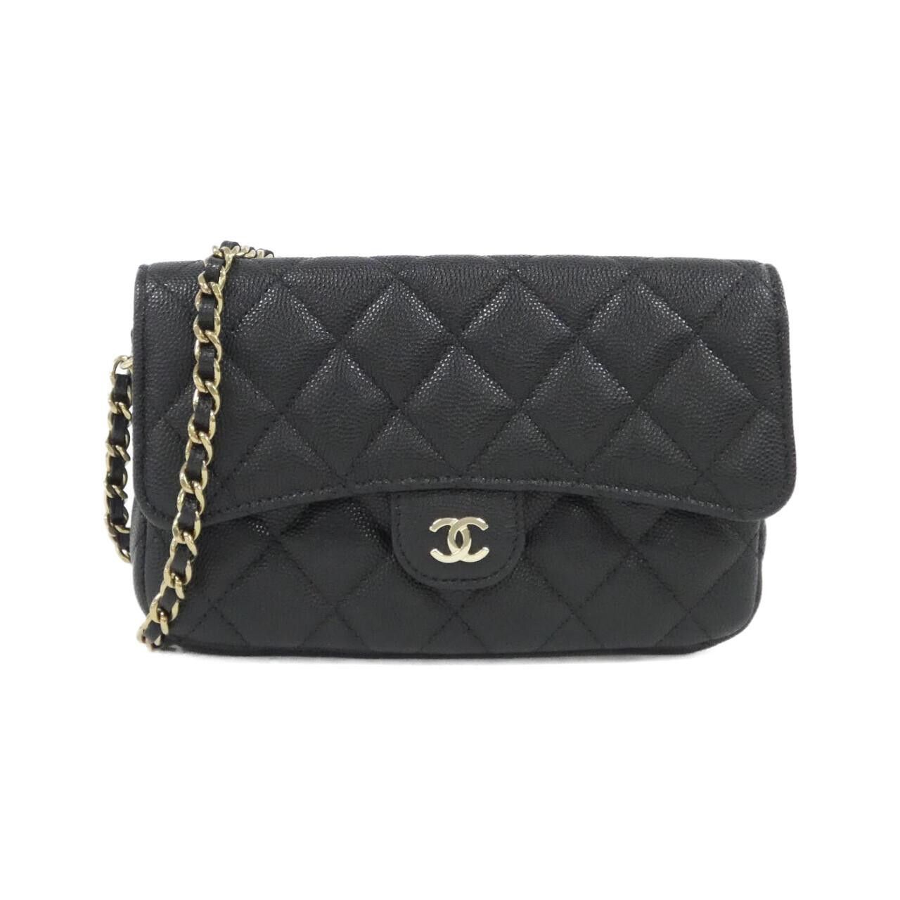 Chanel Chanel Chanel Timeless Classic Caviar Skin Phone Case Leather Phonecase AP2096 DUTY FREE for USA Size ONE SIZE - 1 Thumbnail