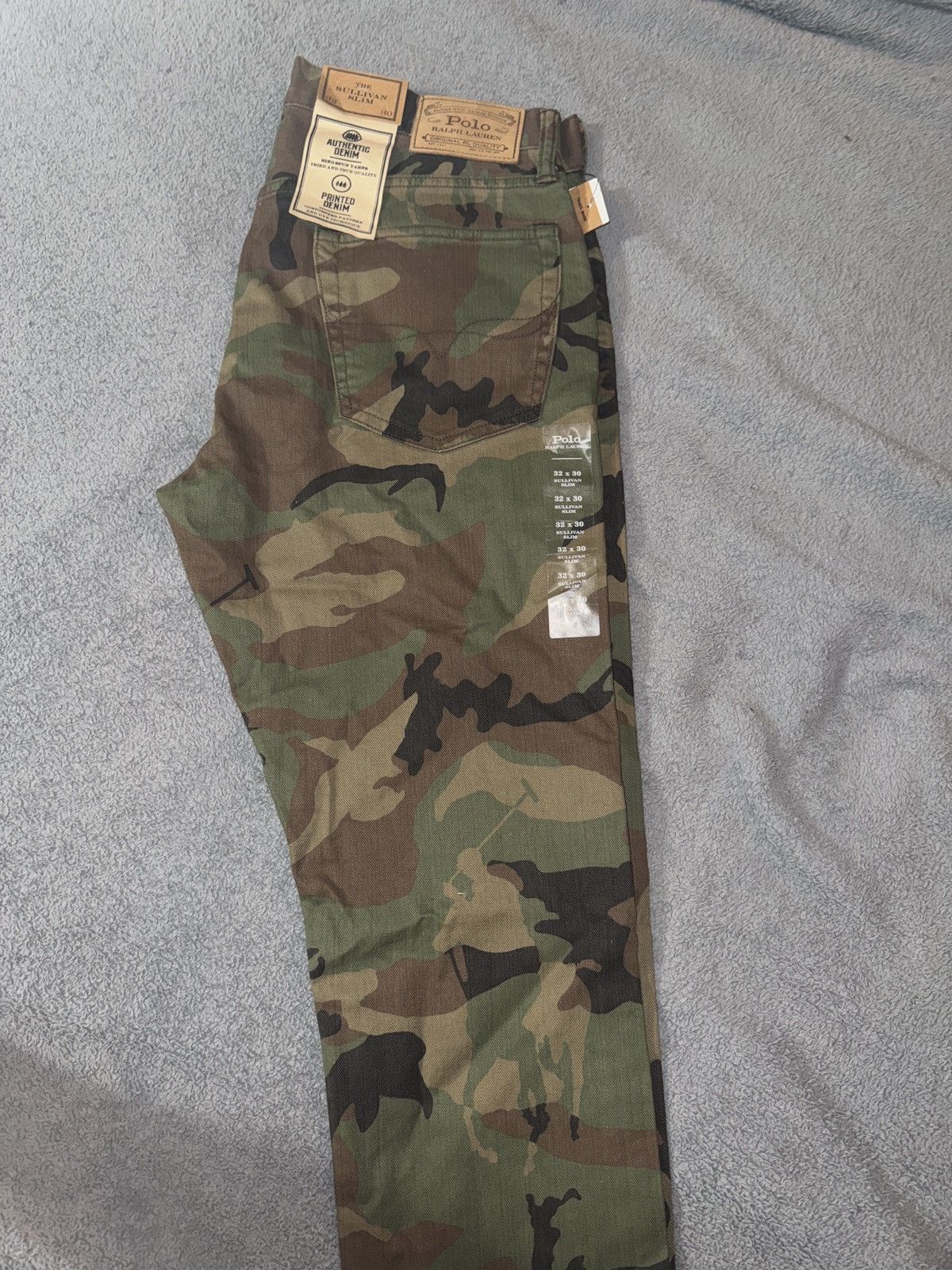 Polo Ralph Lauren Polo Ralph Lauren Cargo Denim Pants Size US 32 / EU 48 - 1 Thumbnail