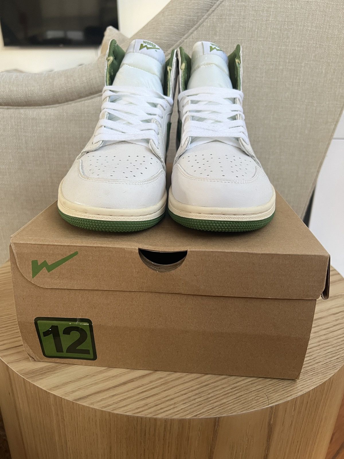 Other WJW “WhoJungWoo” Woosh Pine Green Size US 12 / EU 45 - 7 Thumbnail