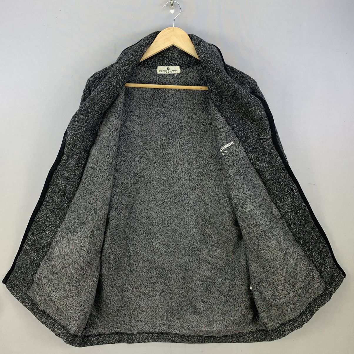 Pierre Balmain Vintage Pierre Balmain Paris Shawl Collar Jacket Size US L / EU 52-54 / 3 - 11 Thumbnail