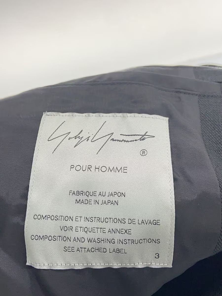 Yohji Yamamoto yohji yamamoto POUR HOMME Linen/Black/Jacket Size US L / EU 52-54 / 3 - 3 Thumbnail