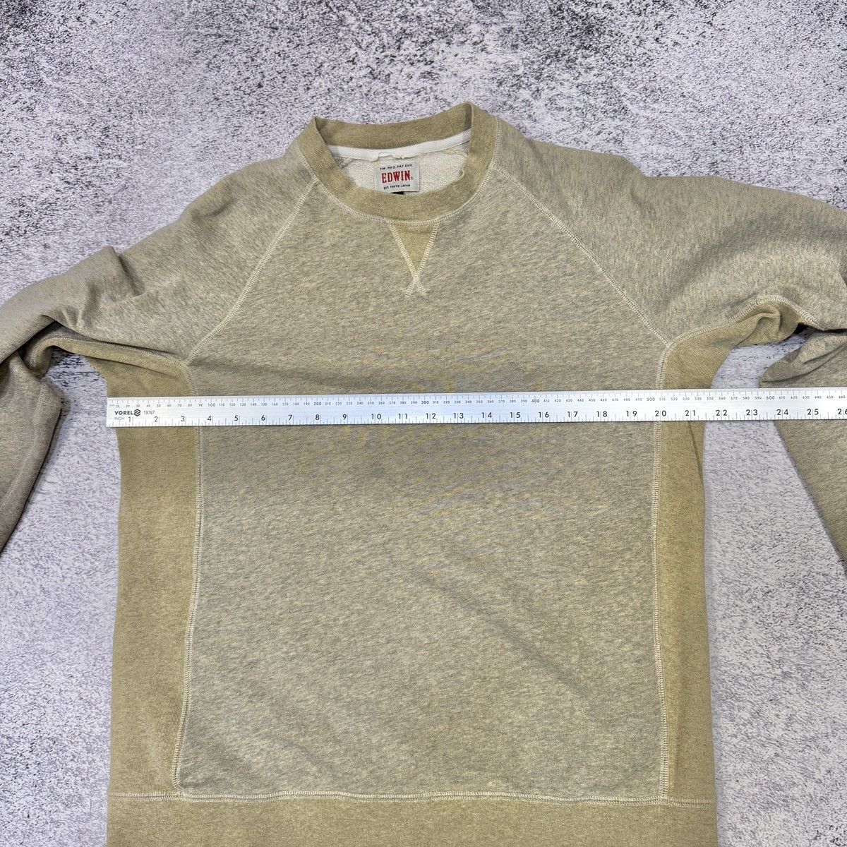 Edwin Edwin Crew Neck Cotton Sweatshirt M size Size US M / EU 48-50 / 2 - 14 Thumbnail