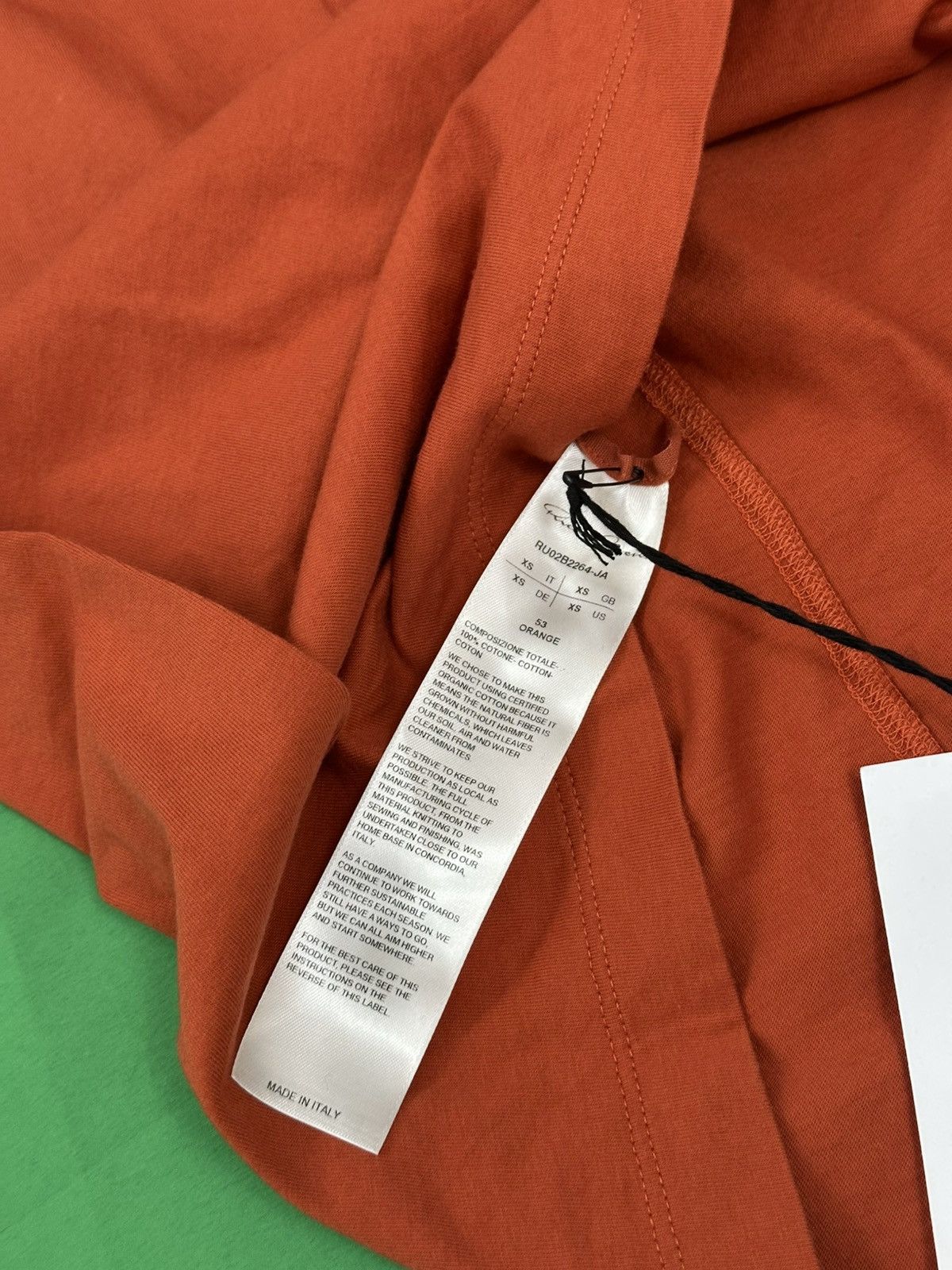 Rick Owens Rick owens tee Size US XS / EU 42 / 0 - 5 Thumbnail