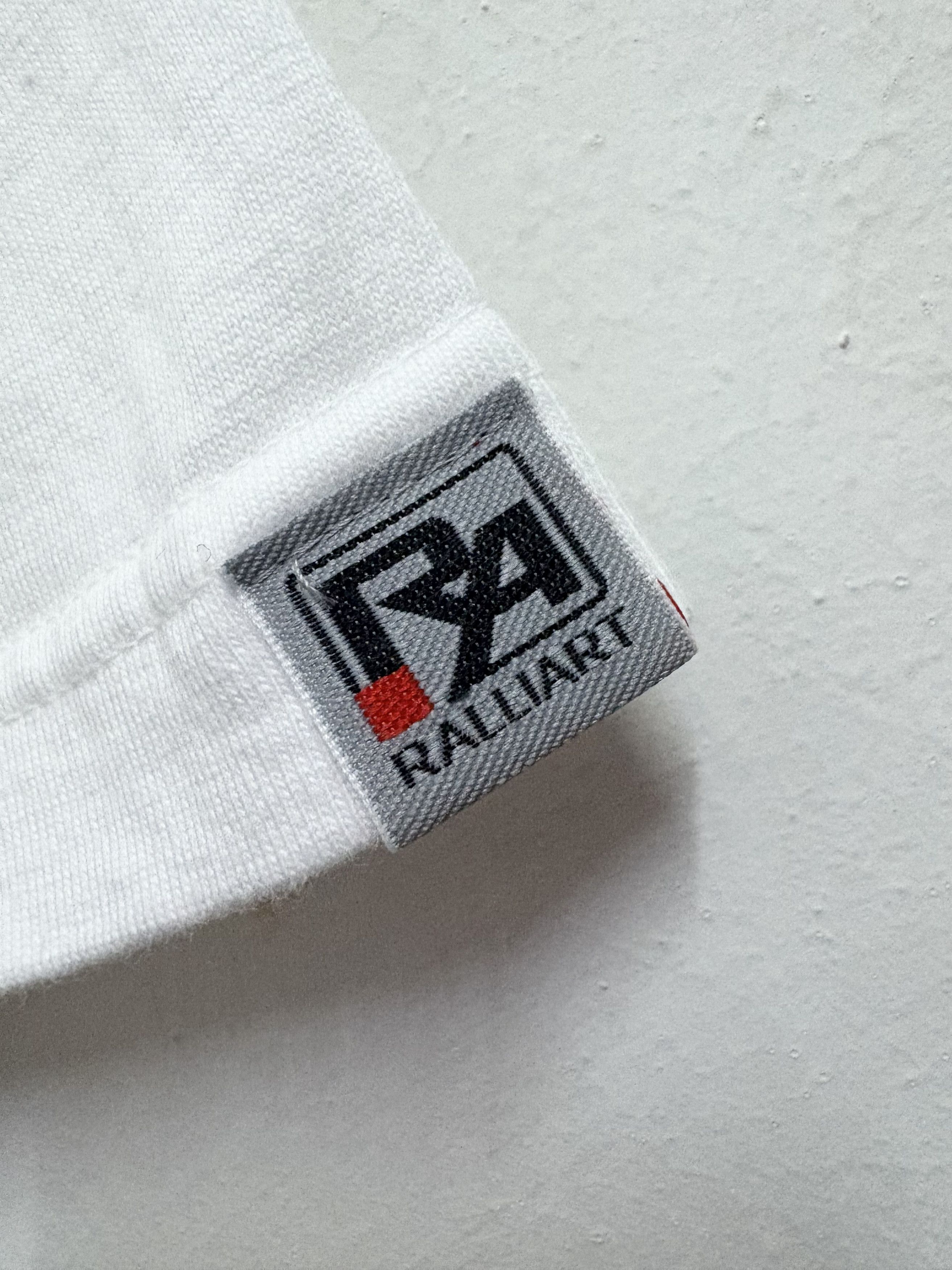 Japanese Brand × Vintage Vintage 90's Ralli-Art Mitsubishi Motor Sports T-Shirt Size US L / EU 52-54 / 3 - 5 Thumbnail