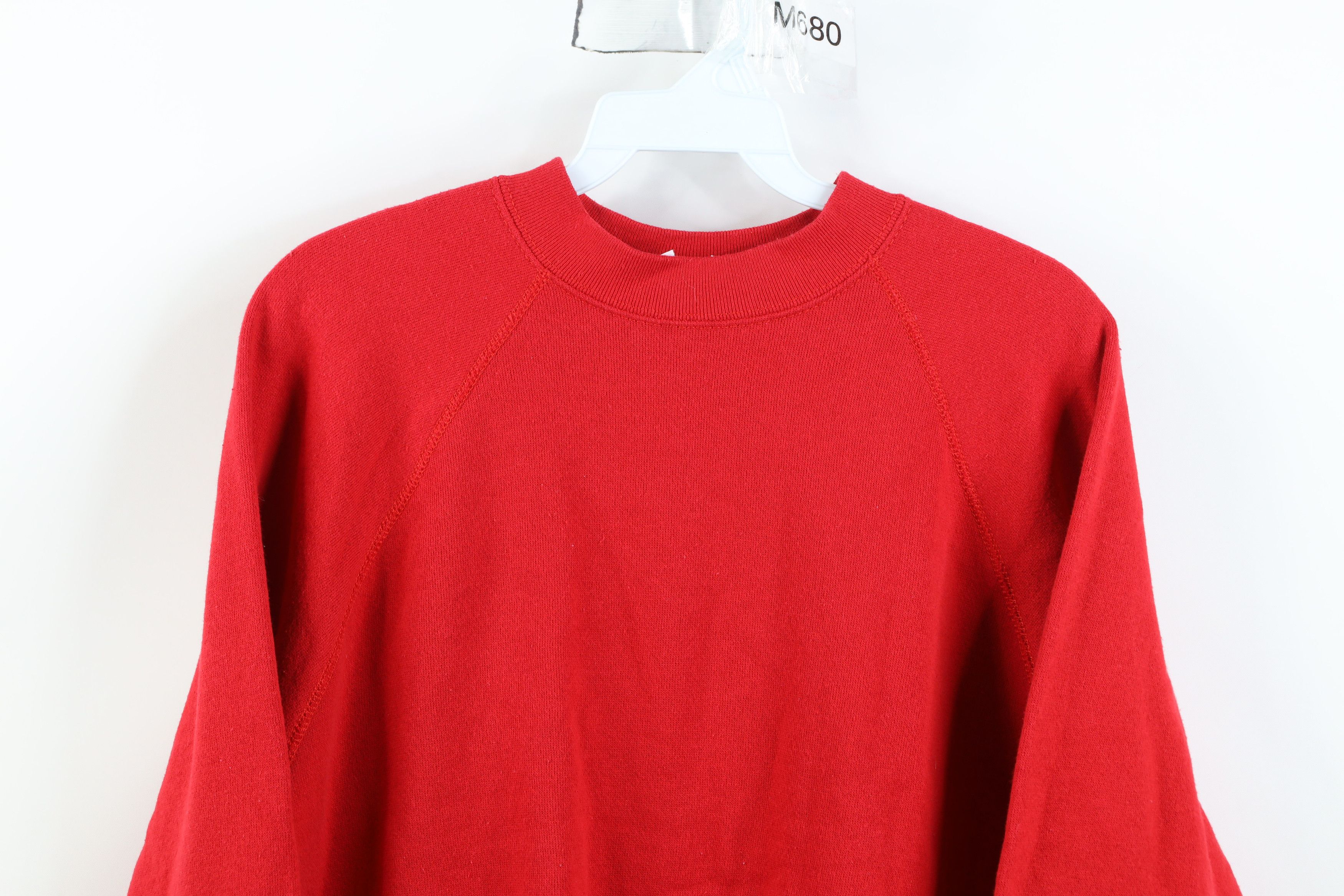 Vintage Vintage 80s 90s Streetwear Raglan Crewneck Sweatshirt USA Size L / US 10 / IT 46 - 2 Thumbnail