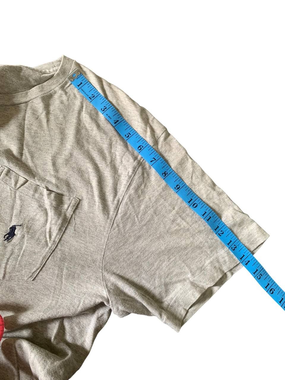 Polo Ralph Lauren Vintage Plain Ralph Lauren T-shirt Large Grey Size US L / EU 52-54 / 3 - 6 Thumbnail