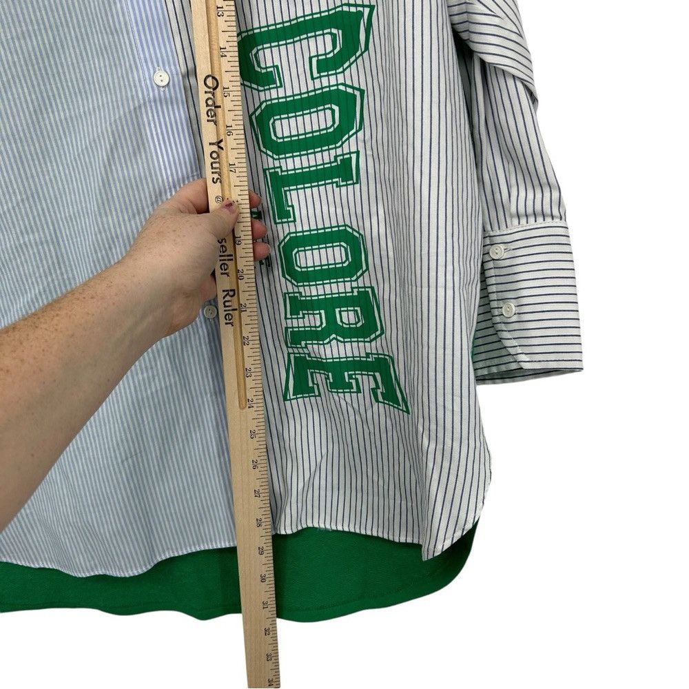 NOCTURNE NOCTURNE PRINTED DETAILED GARNISH SHIRT STRIPED OVERSIZED Size S / US 4 / IT 40 - 5 Thumbnail