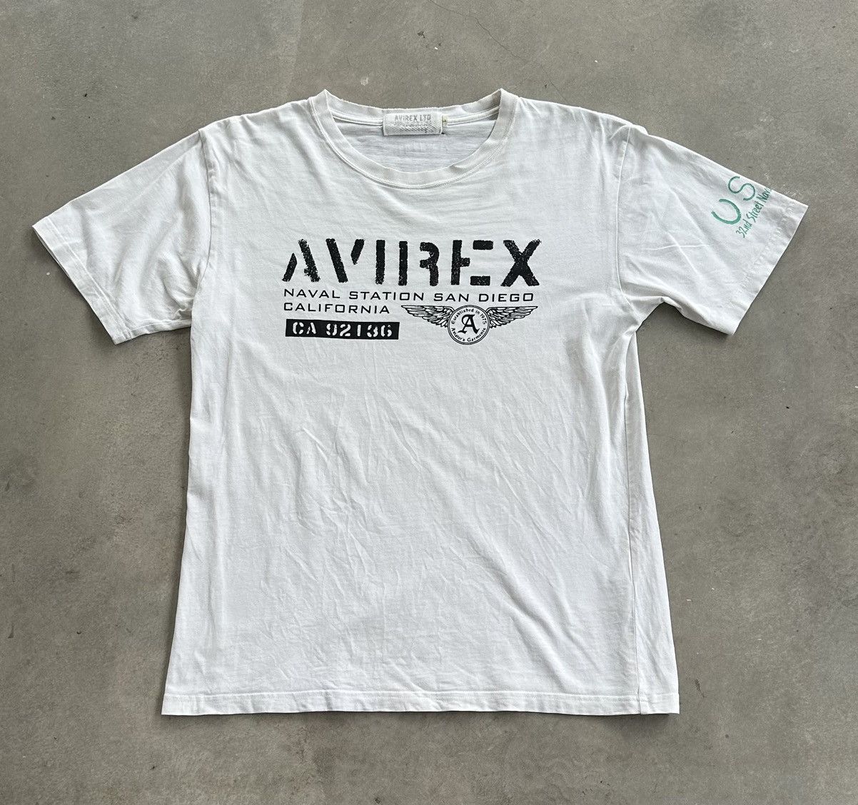 Avirex × Vintage VINTAGE AVIREX WELL WORN SAN DIEGO TEE Size US L / EU 52-54 / 3 - 1 Thumbnail