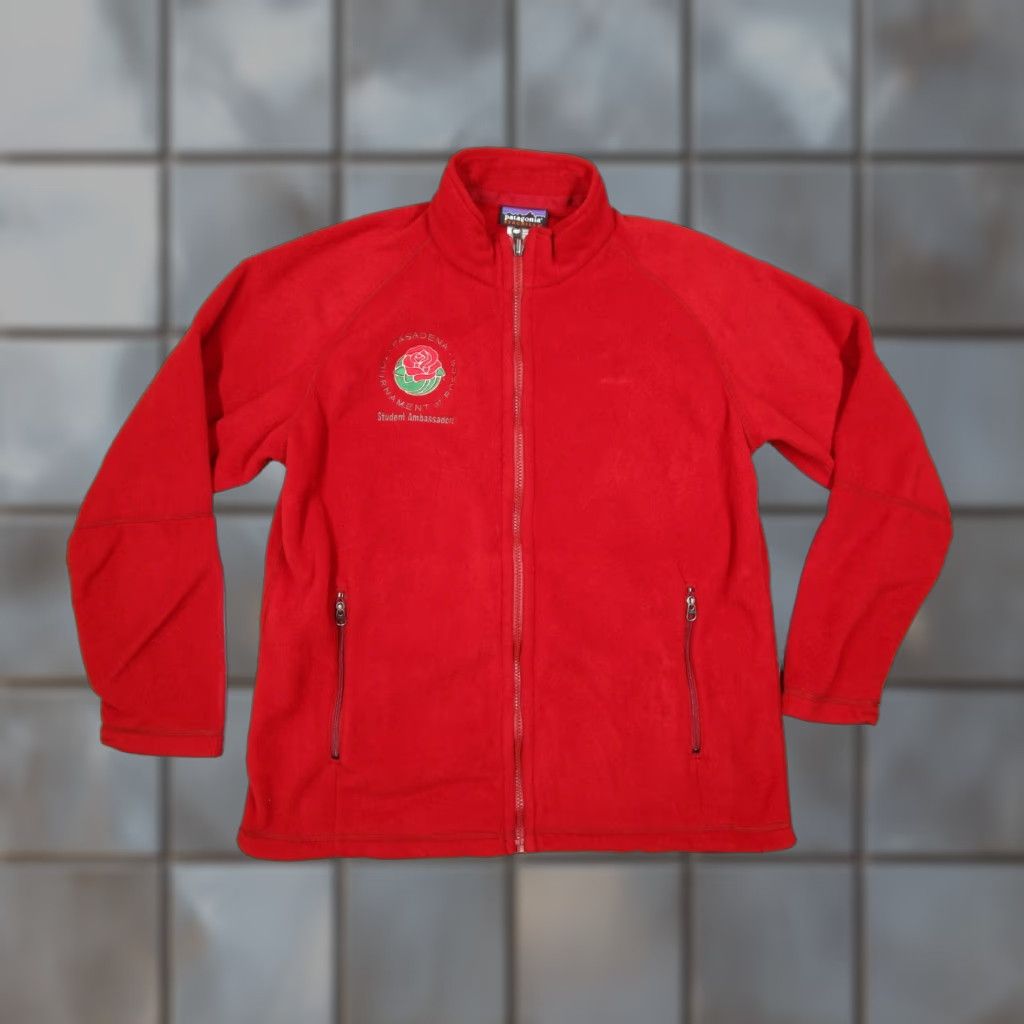 Patagonia Patagonia Jacket Mens Medium Red El Cap Synchilla Full Zip Rose Bowl Pasadena Size US M / EU 48-50 / 2 - 1 Thumbnail