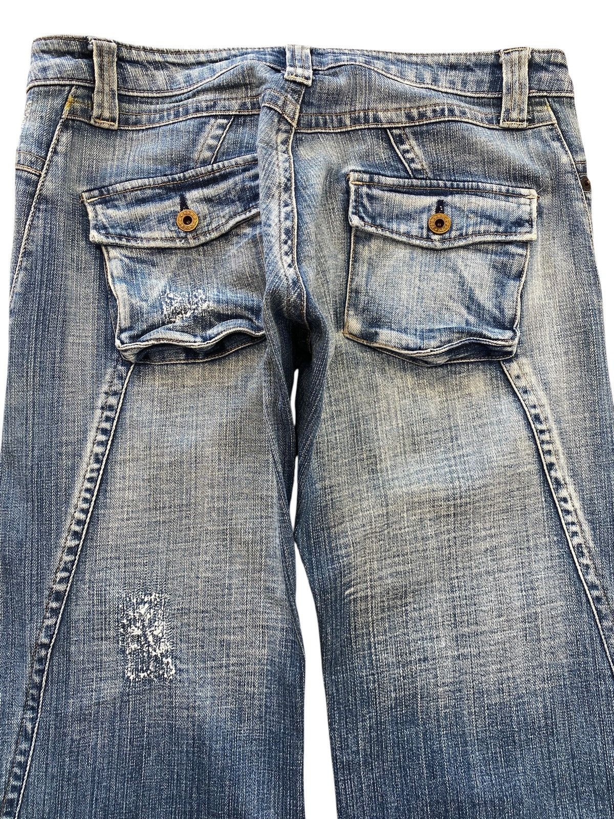 Other Camel Road Faded Wash Style Flare Bootcut Jeans Size US 33 - 4 Thumbnail