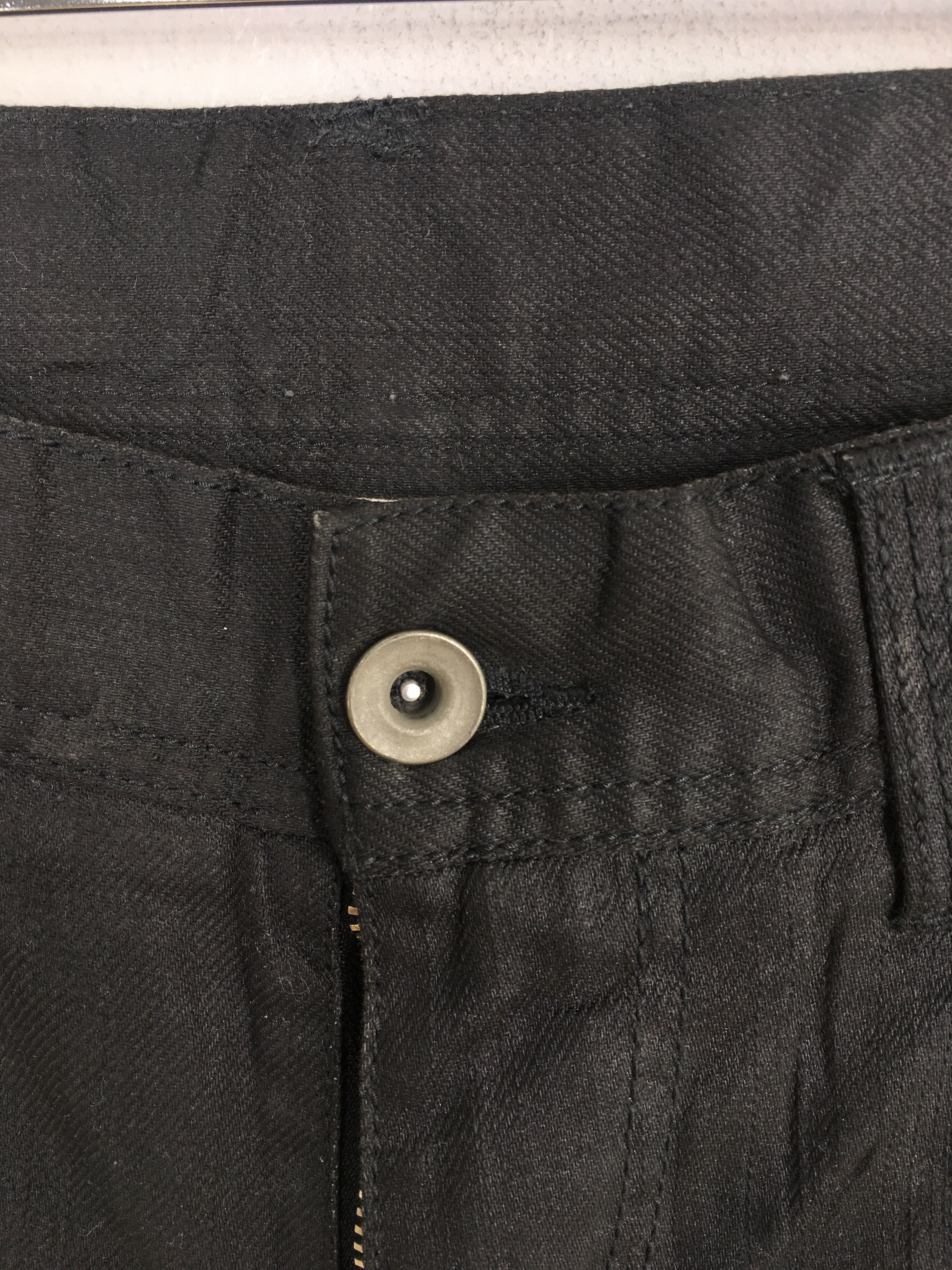 Comme des Garcons Size 30x28 Comme Ca Ism Black Denim Japanese Wax Pants S474 Size US 30 / EU 46 - 5 Thumbnail