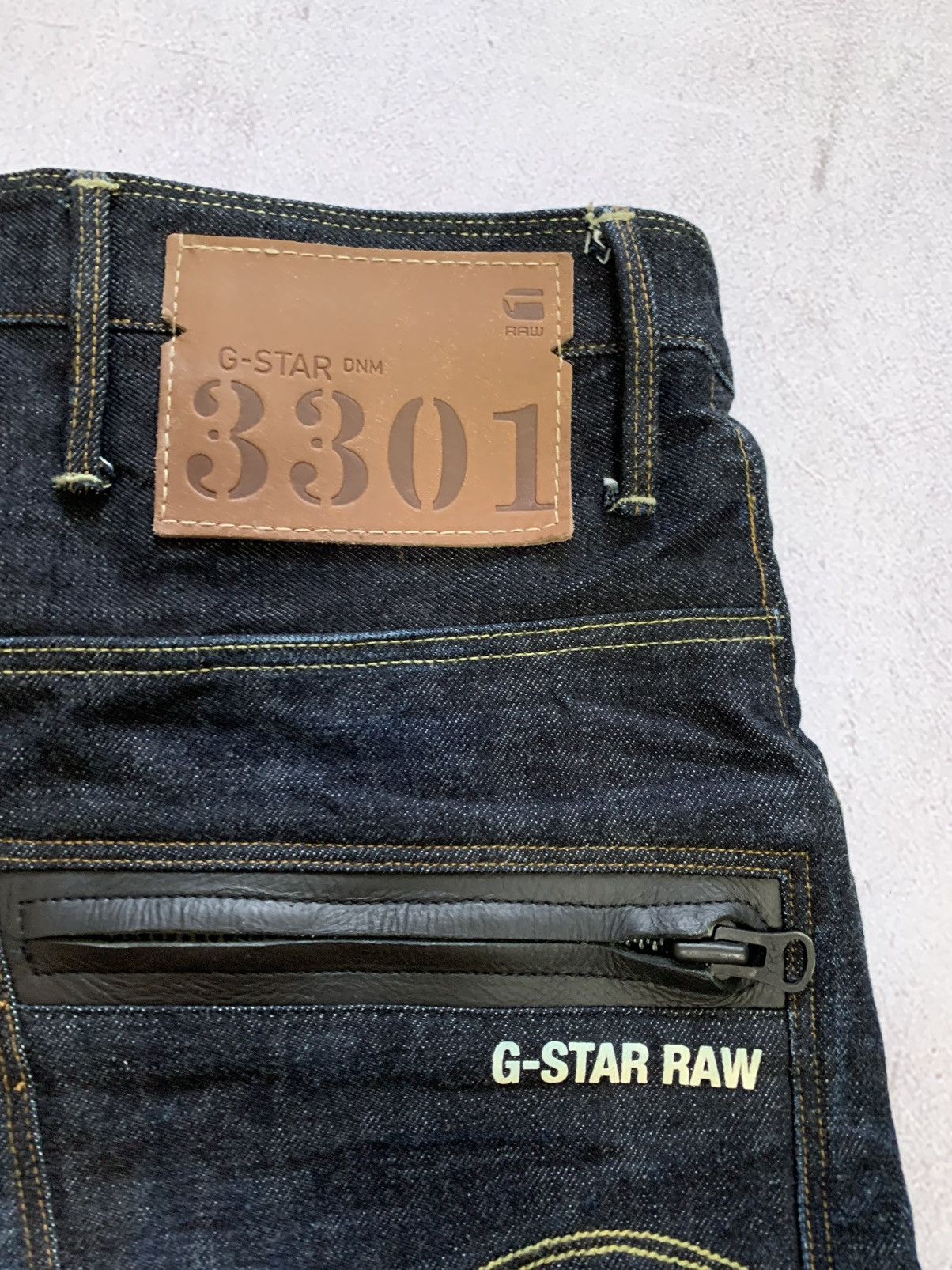 G-Star × Japanese Brand Vintage G Star Raw Jeans Denim Pants Riley Loose Tapered y2k Size US 30 / EU 46 - 8 Thumbnail
