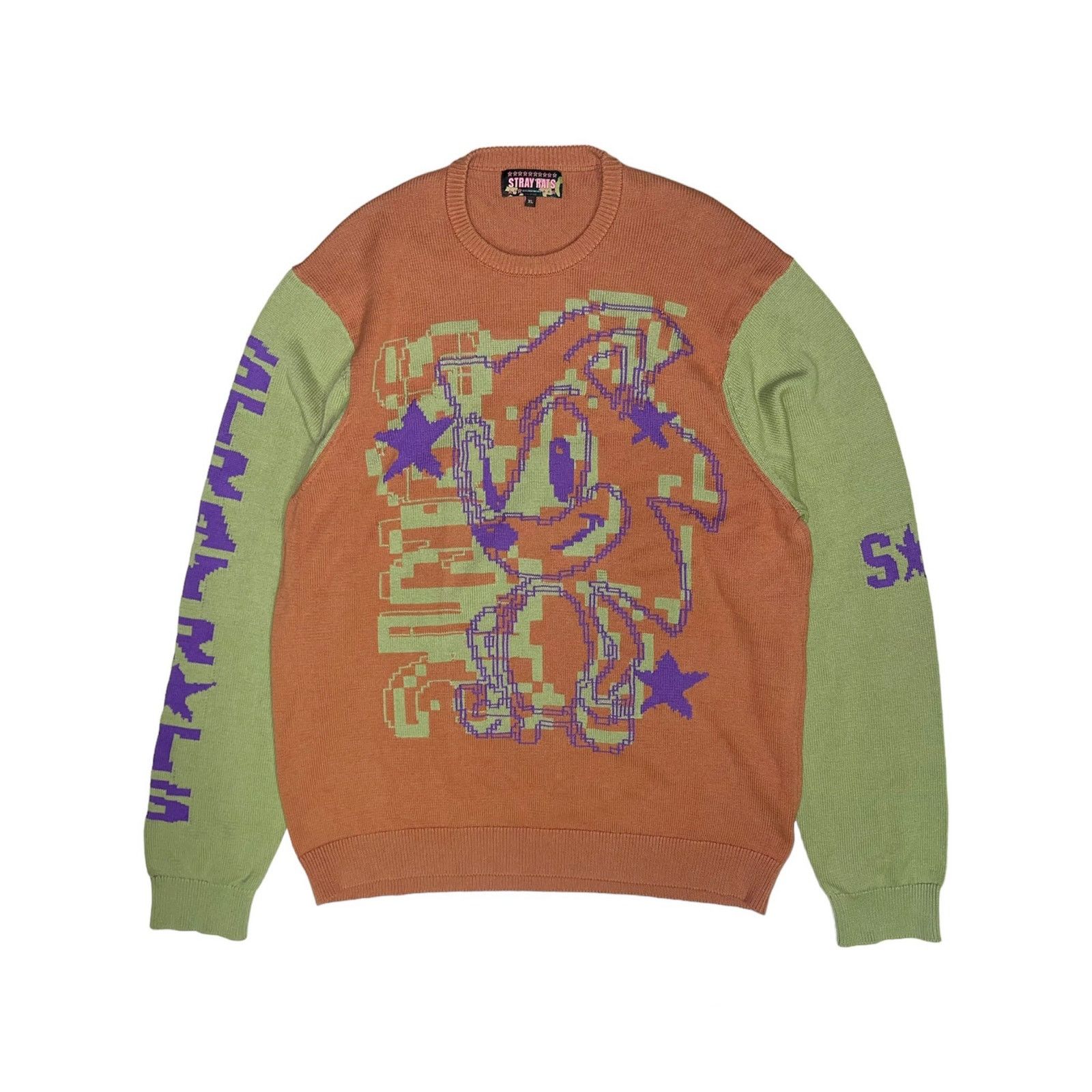 Sonic Lab × Stray Rats Stray Rats x Sonic Techno Sweater | Grailed