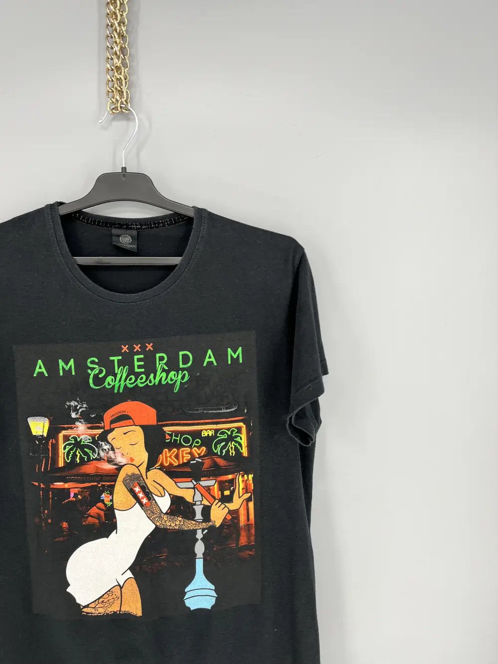 Other Red Light District Amsterdam Sexy Girl With Boobs Tee Size US L / EU 52-54 / 3 - 5 Thumbnail
