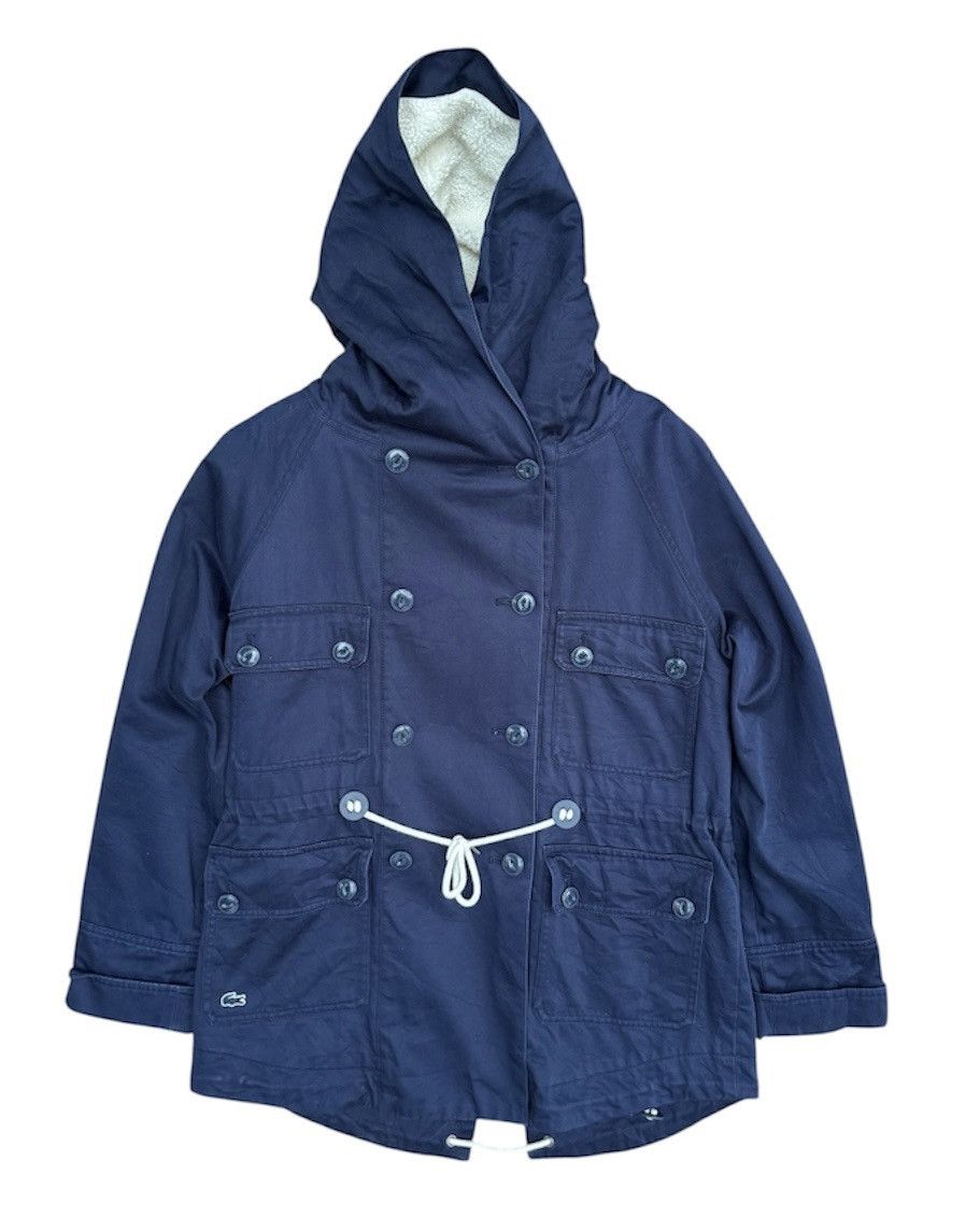 Designer × Lacoste Lacoste Live Hooded Parka Jacket Size US S / EU 44-46 / 1 - 1 Thumbnail