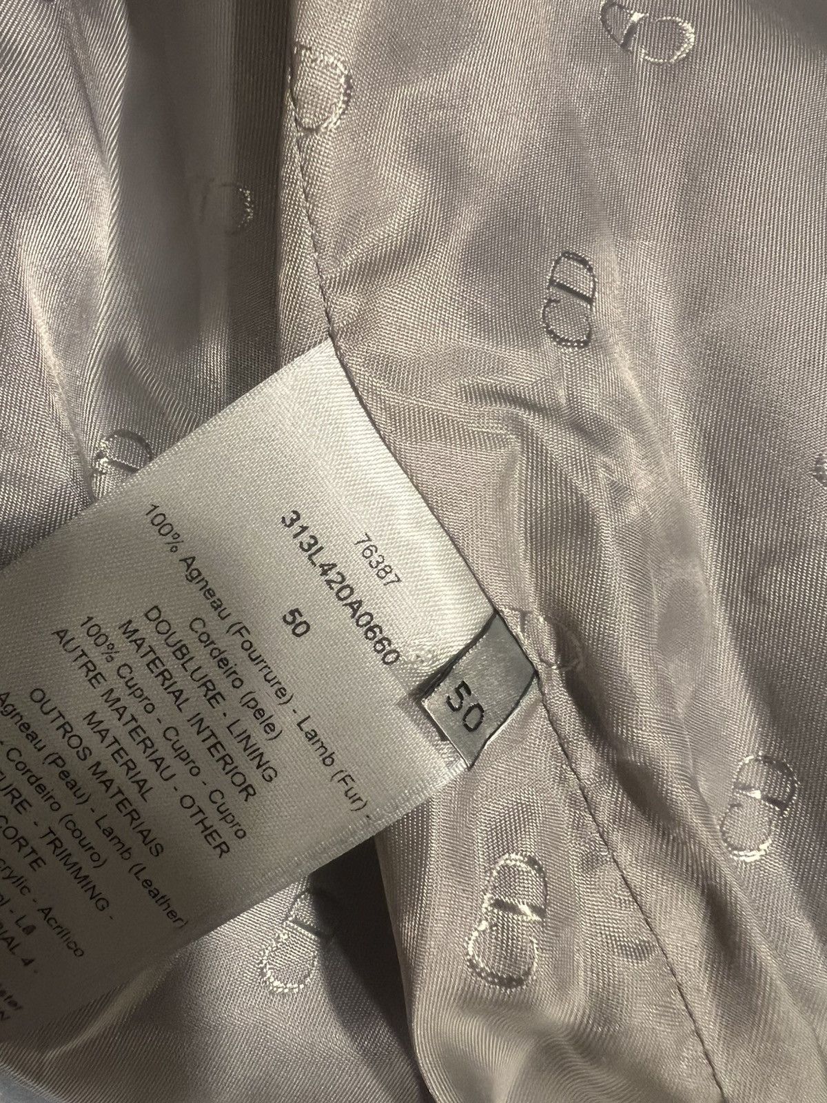 Dior Dior erl mens faux fur leather jacket. 50/40. $10800 Size US M / EU 48-50 / 2 - 17 Thumbnail