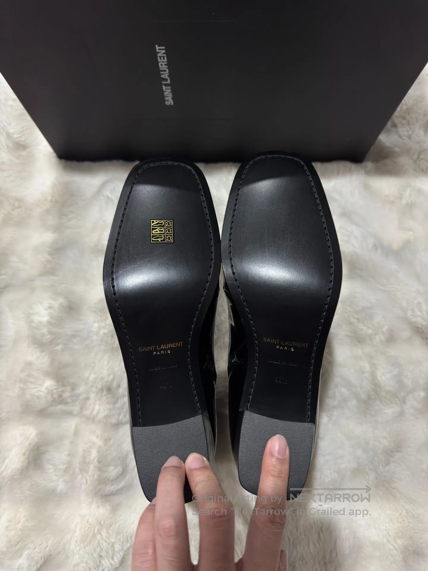 Saint Laurent Paris Saint Laurent Paris Black and Gold Men's Boots| Size US 7 / EU 40 - 7 Thumbnail