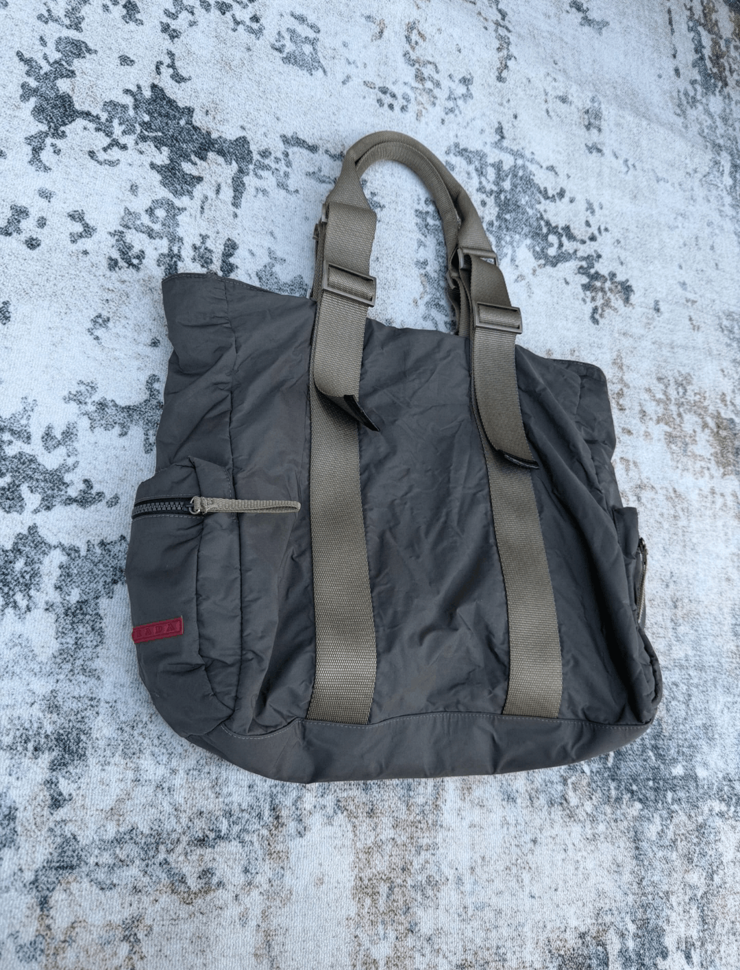 Prada Vintage Y2k Prada Archive Tessuto Tote Size ONE SIZE - 6 Thumbnail