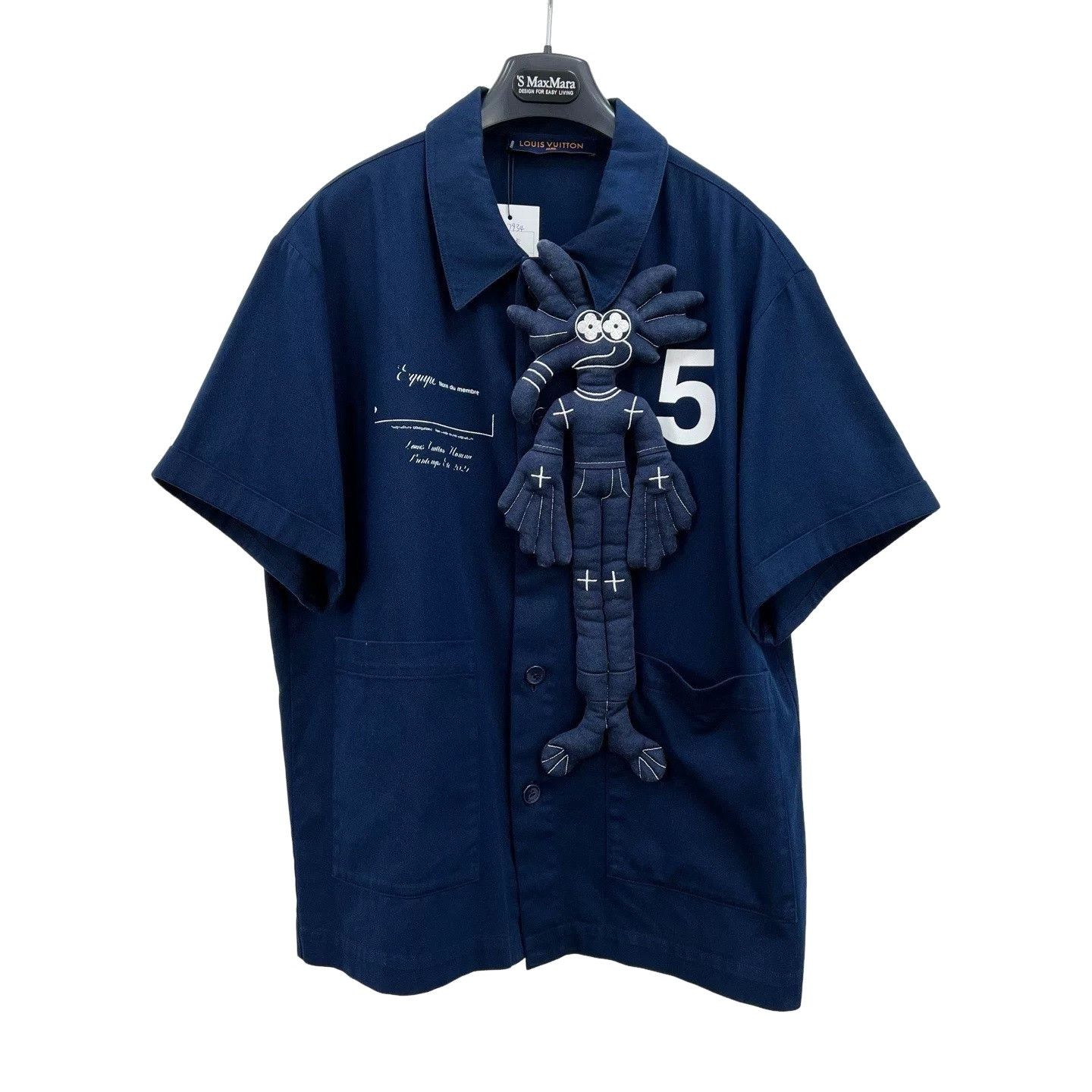 Louis Vuitton Louis Vuitton Puppet Detail Short Sleeve Shirt S Size US S / EU 44-46 / 1 - 1 Thumbnail