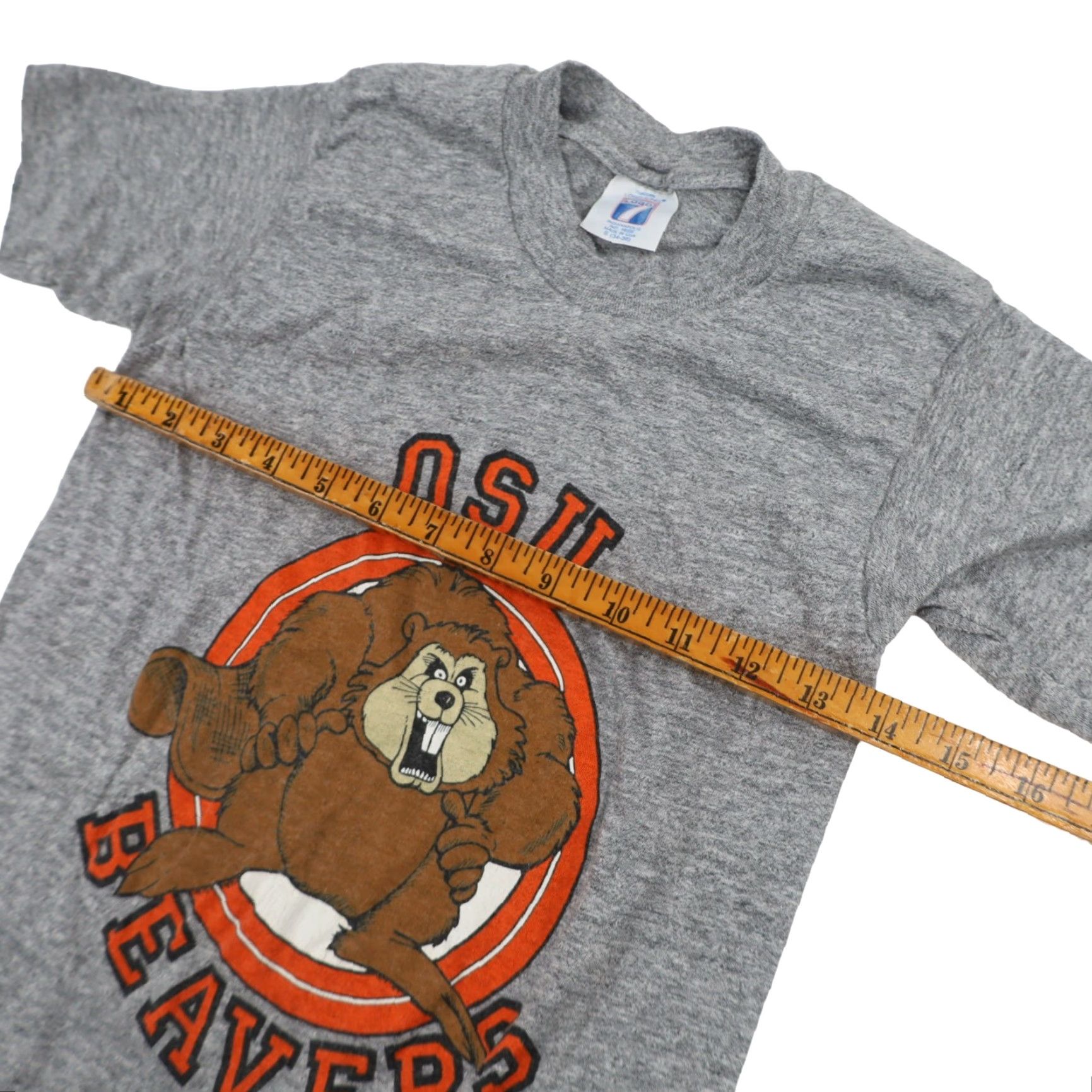 Logo 7 VINTAGE Logo 7 OSU Oregon State Beavers Mens Small Graphic T Shirt Gray Shirt Mens Small Gray Logo 7 OSU Beavers Vintage 9/10 Mens Shirts Size US S / EU 44-46 / 1 - 6 Thumbnail