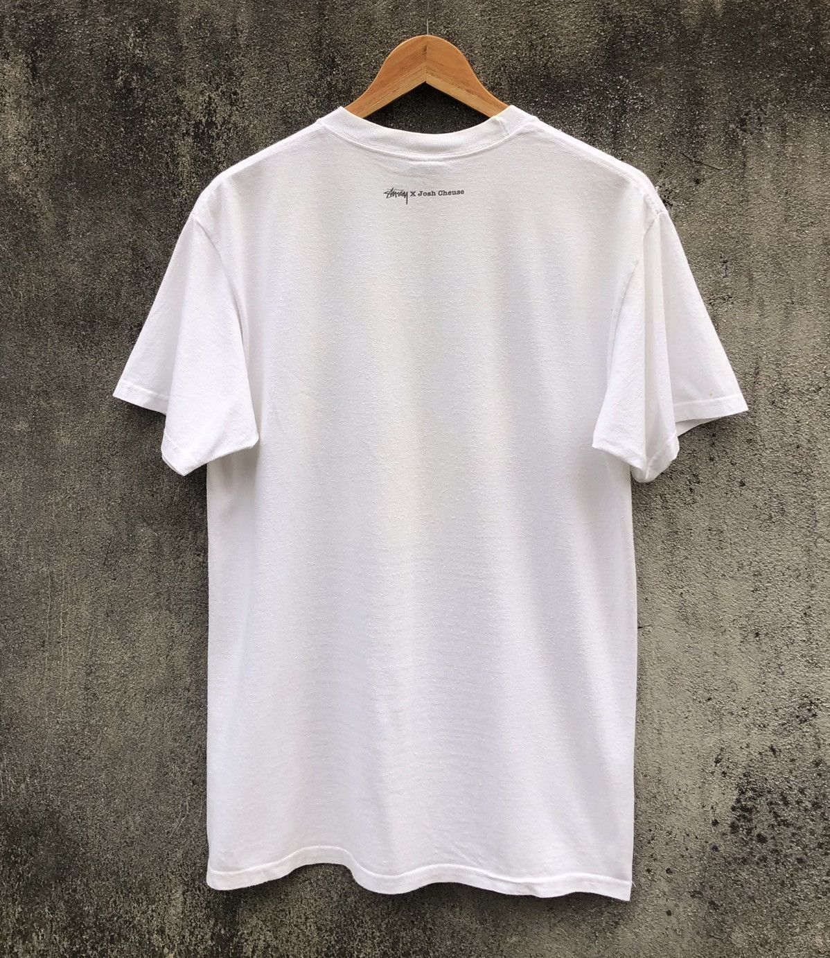 Stussy Vintage STUSSY x Josh Cheuse Photo White T-Shirt Size US M / EU 48-50 / 2 - 9 Thumbnail
