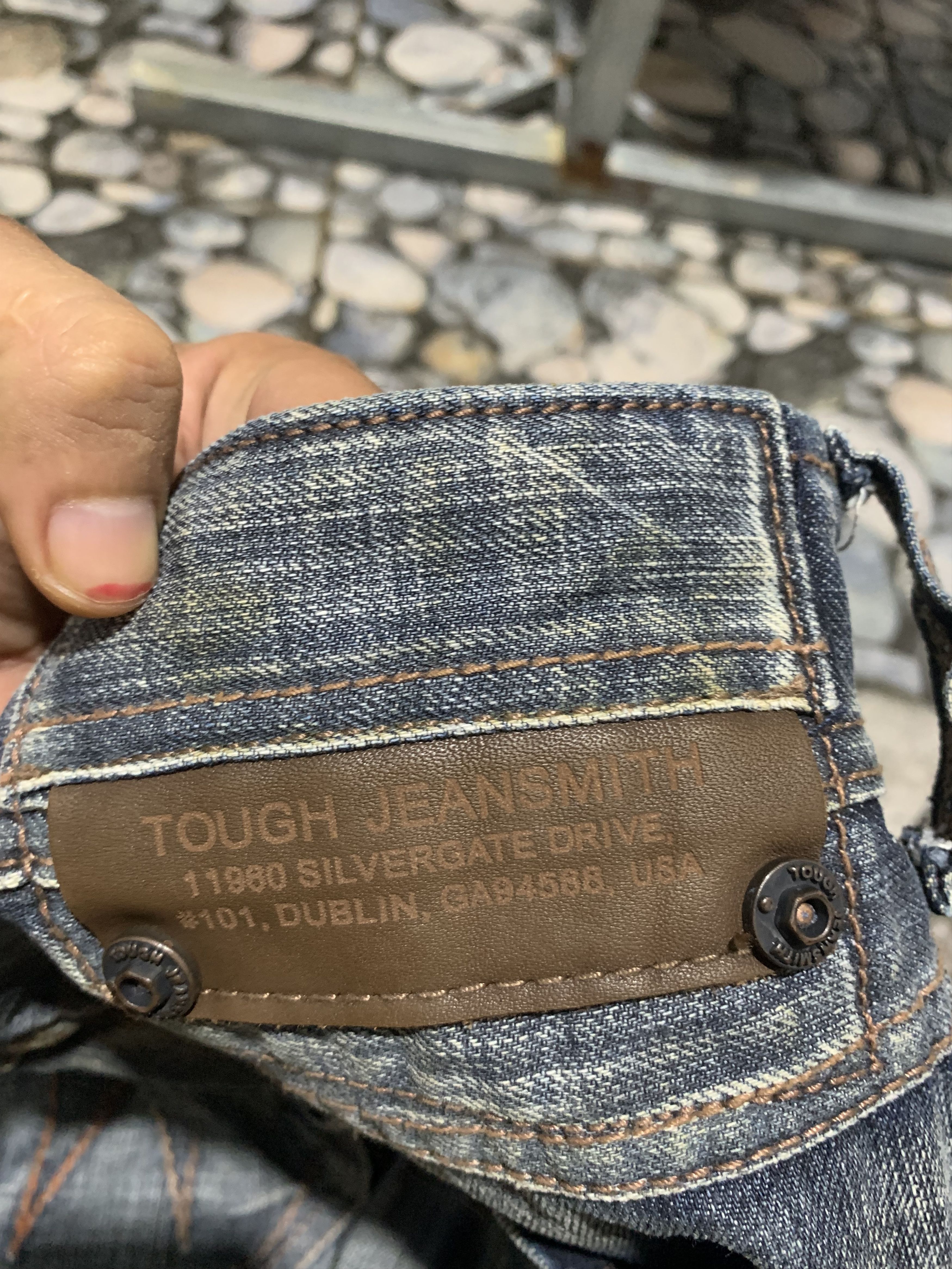 Japanese Brand × Vintage Military Tough Jeans Mith denim. Size US 30 / EU 46 - 13 Thumbnail