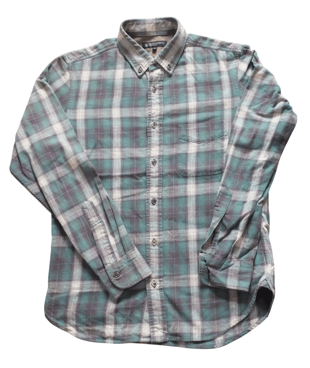 BEAUTY&YOUTH Beauty & Youth United Arrows flannel shirt Size US M / EU 48-50 / 2 - 1 Thumbnail