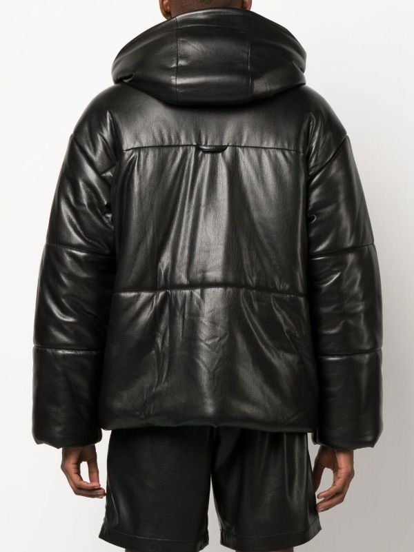 Nanushka Nanushka faux leather hide puffer jacket Size US M / EU 48-50 / 2 - 4 Thumbnail