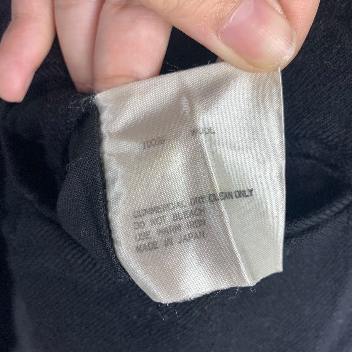 Issey Miyake × Japanese Brand × Tete Homme Vintage TETE HOMME issey miyake baggy wide wool pants Size US 28 / EU 44 - 20 Thumbnail