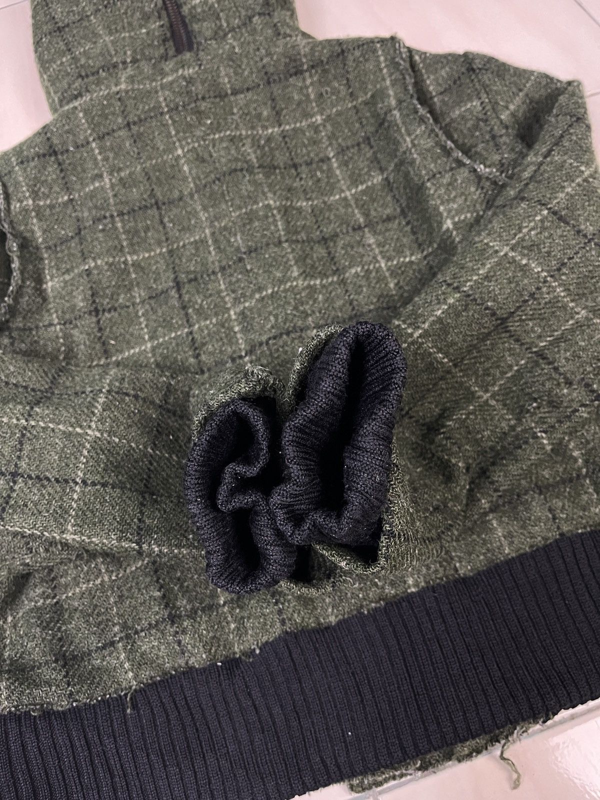 Harris Tweed Rag & Bone Harris Tweed Lampo Zipper Italian Lamb Shearling Size XS / US 0-2 / IT 36-38 - 13 Thumbnail
