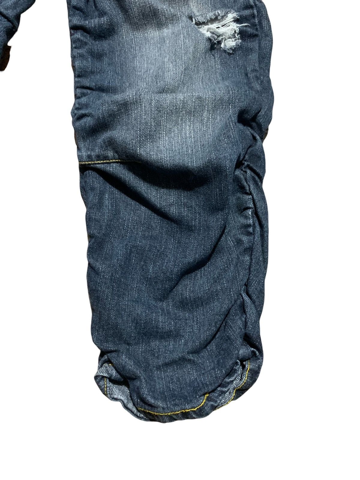 GOSTAR DE FUGA × LOWBOX × Tornado Mart Lowbox double waist 3/4 jeans Size US 30 / EU 46 - 4 Thumbnail