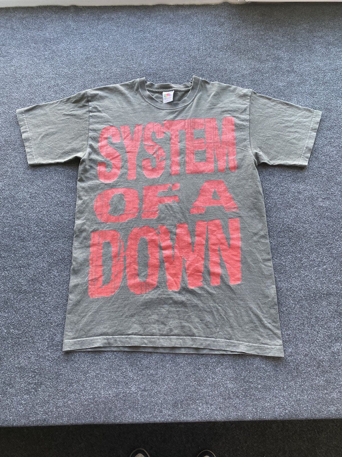Band Tees 🔥System of a down band tee 2013 tour faded green Size US S / EU 44-46 / 1 - 1 Thumbnail