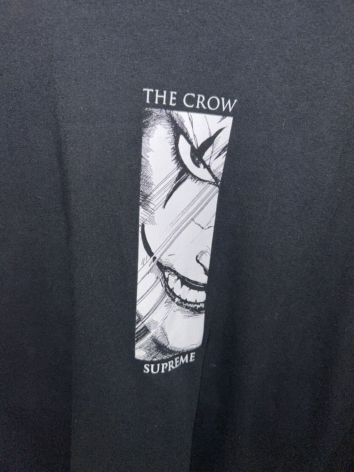 Supreme Supreme The Crow L/S Tee Black FW21 size XL NEW | Grailed
