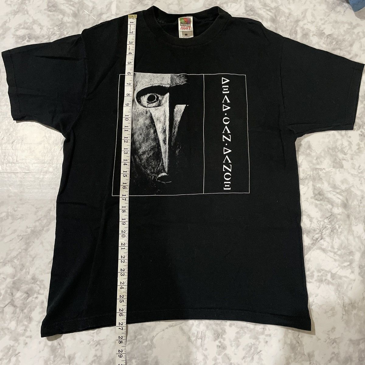 Vintage Authentic Vintage Dead Can Dance Mask Tour Tee Size US L / EU 52-54 / 3 - 2 Thumbnail