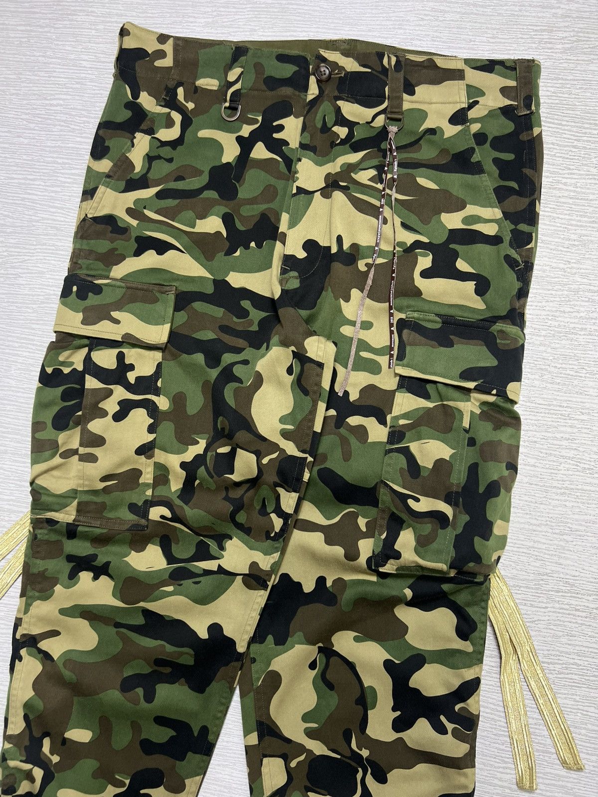 Mastermind Japan Mastermind Japan - Skull Print Camouflaged Cargo Pants Size US 34 / EU 50 - 5 Thumbnail