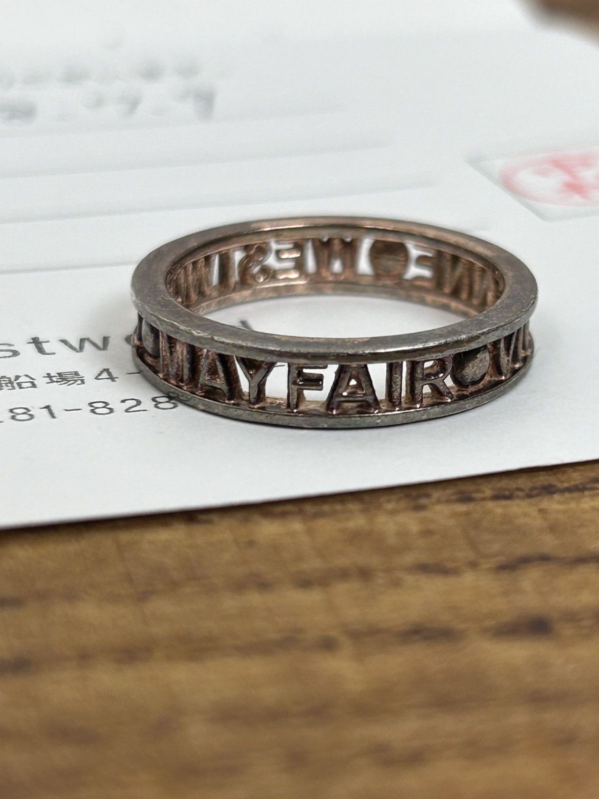 Vivienne Westwood Vivienne Westwood 925 Silver Westminster Mayfair Ring Size M Size ONE SIZE - 3 Thumbnail