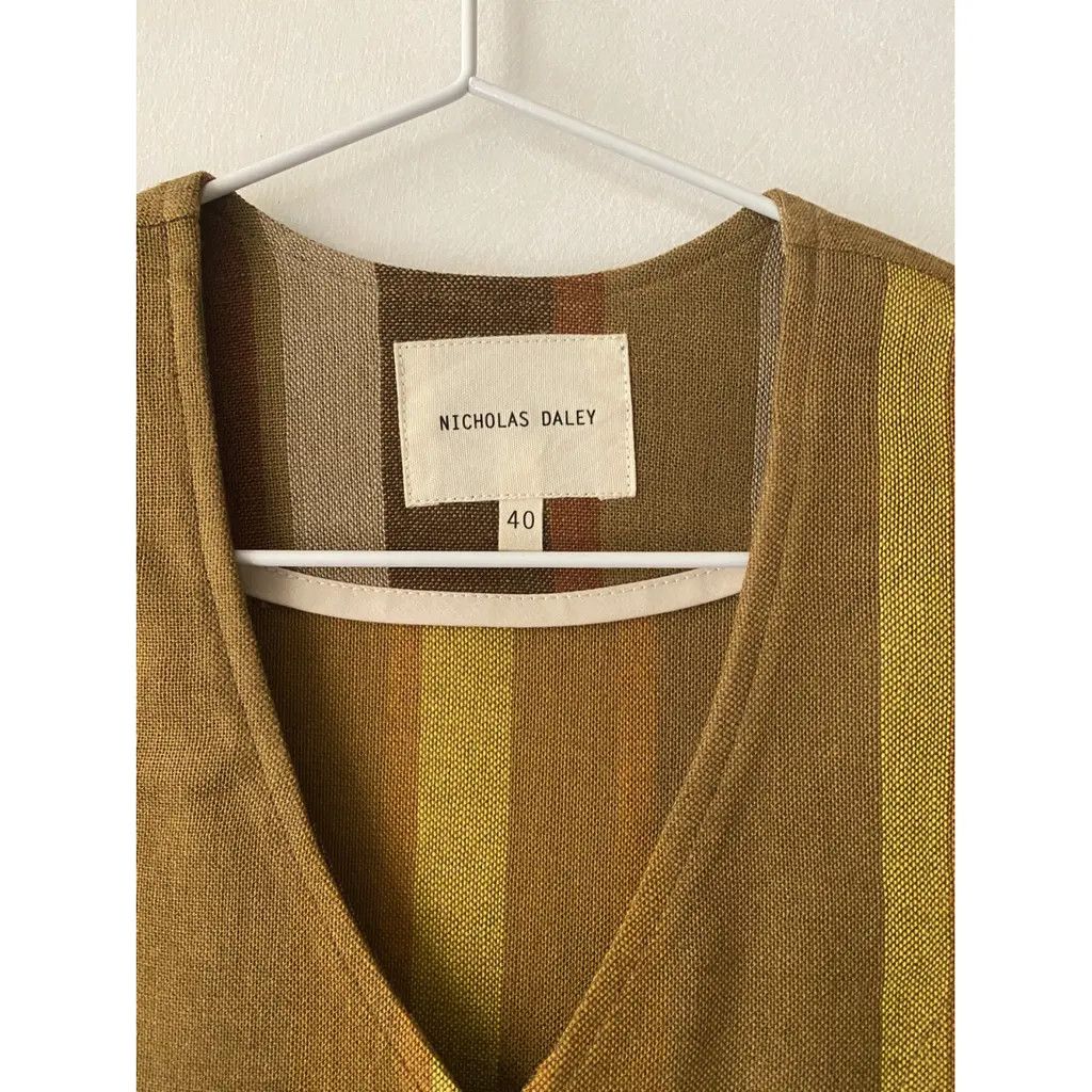 Nicholas Daley Nicholas Daley Multicolor Striped Light Jacket Size US L / EU 52-54 / 3 - 9 Thumbnail