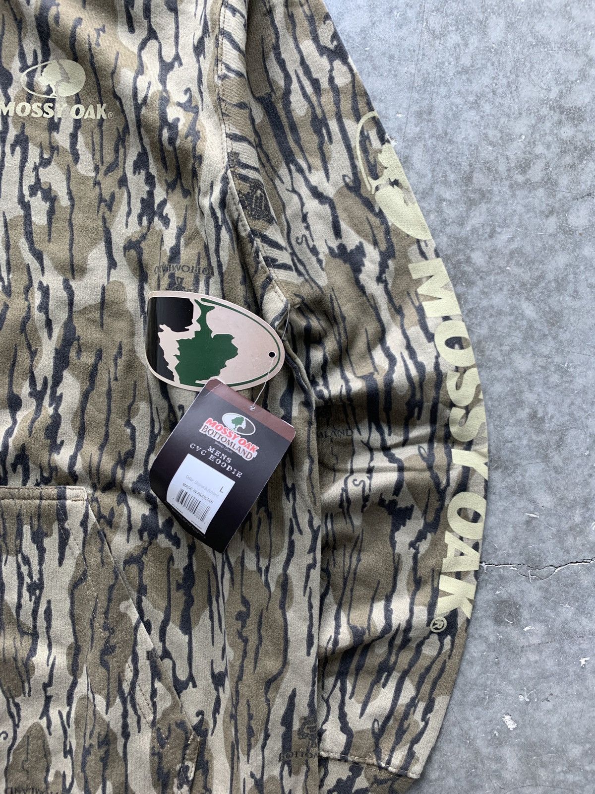 Mossy Oaks × Vintage BNWT Mossy Oak Camo Hoodie Size US L / EU 52-54 / 3 - 2 Thumbnail