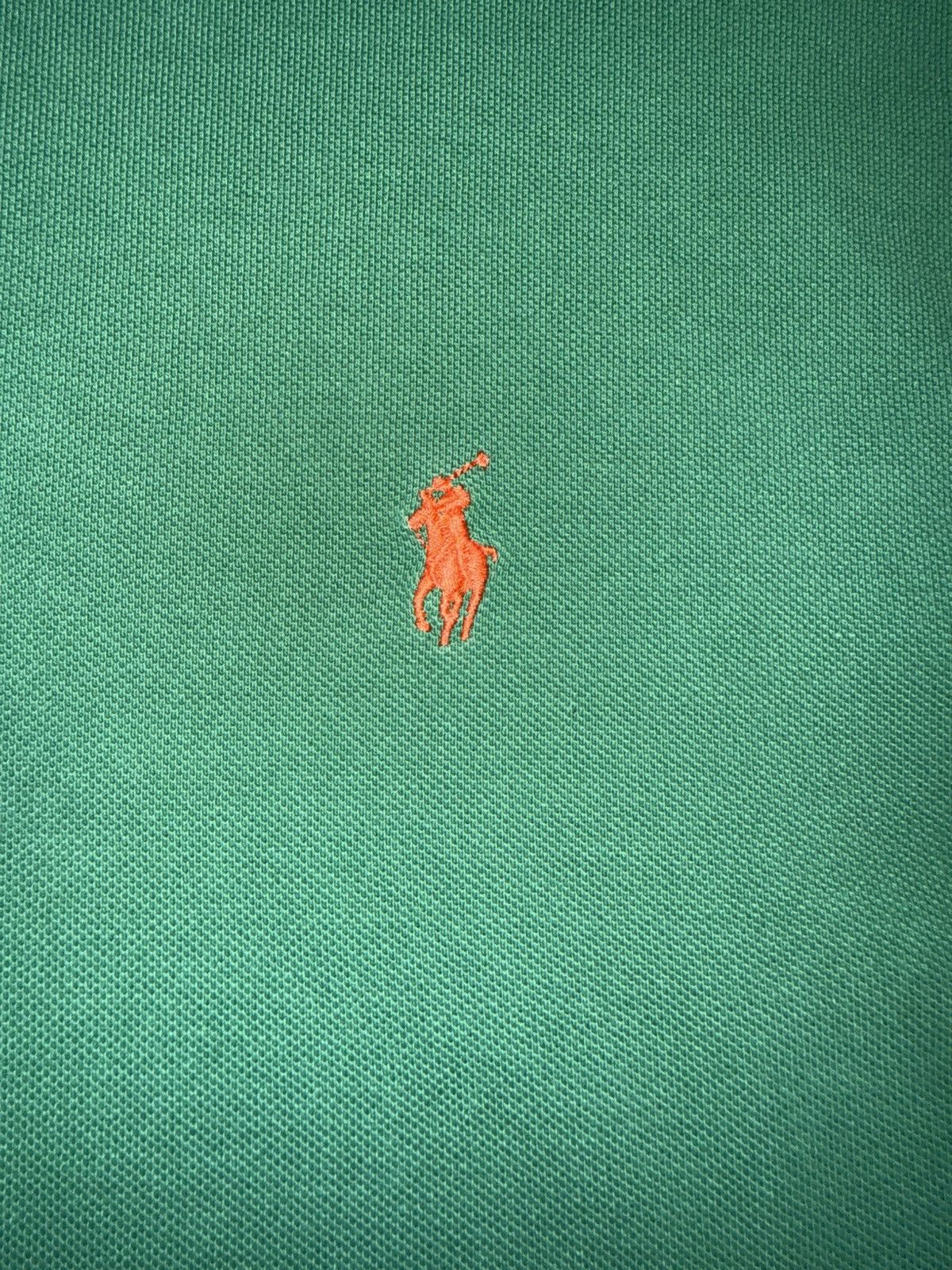 Polo Ralph Lauren Vintage Polo Ralph Lauren Green Polo Shirt Large Size US L / EU 52-54 / 3 - 3 Thumbnail