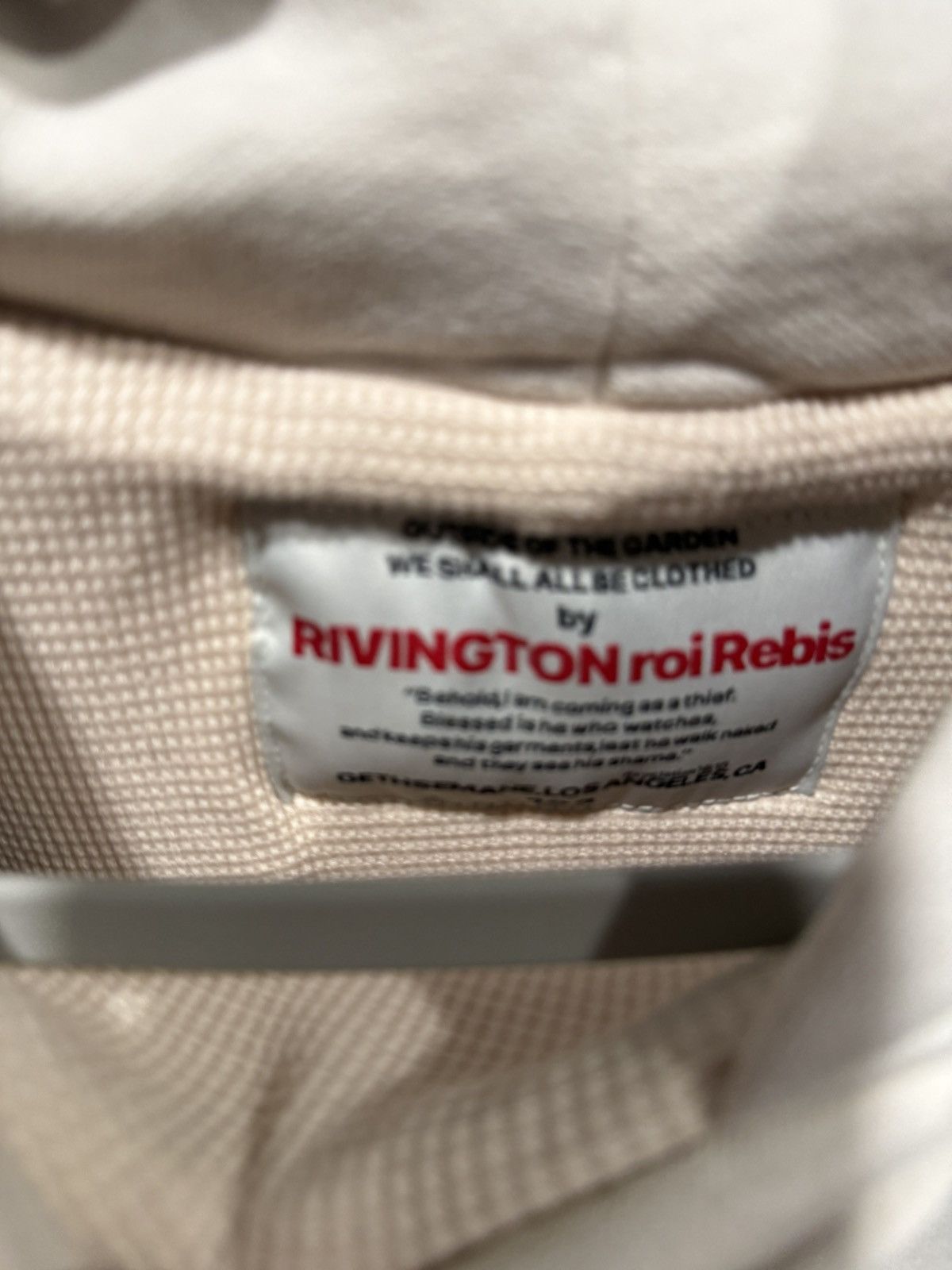 RRR-123 RRR-123 Rivington Roi Rebis Thermal Lined Hoodie (L) Size US L / EU 52-54 / 3 - 10 Thumbnail