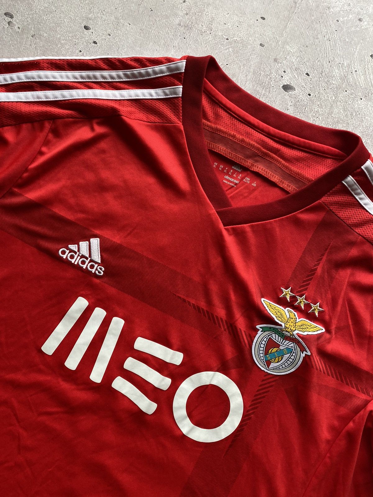 Adidas × Vintage Vintage 2014/2015 Adidas Benfica Pereira #7 Soccer Jersey Size US XL / EU 56 / 4 - 3 Thumbnail