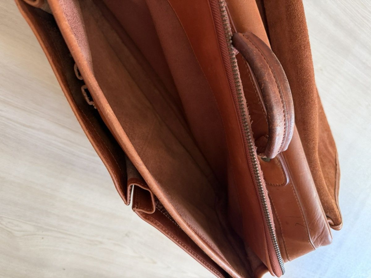 Coach Vintage Coach 5279 Brown Leather Messenger Bag Leather Size ONE SIZE - 15 Thumbnail