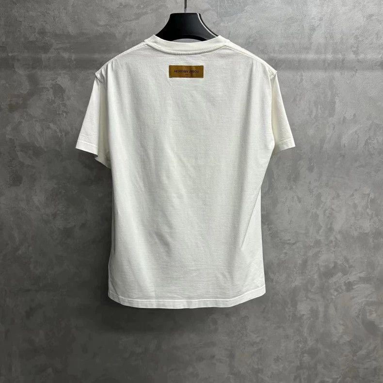 Louis Vuitton louis vuitton White embossed logo short sleeve 2502-Nextarr Size US S / EU 44-46 / 1 - 3 Thumbnail